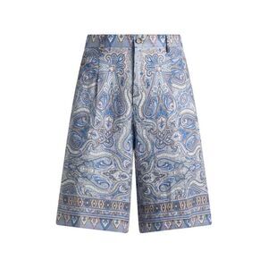 Etro Men Paisley Print Shorts
